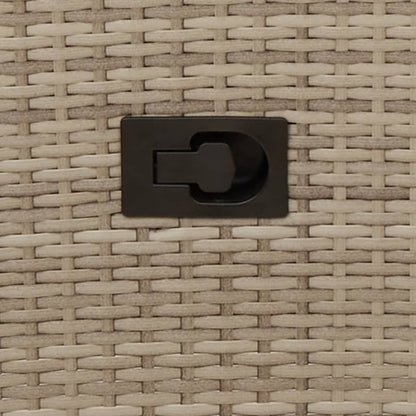 3Dílný Bistro Set S Poduškami Béžový Béžová A Krémová