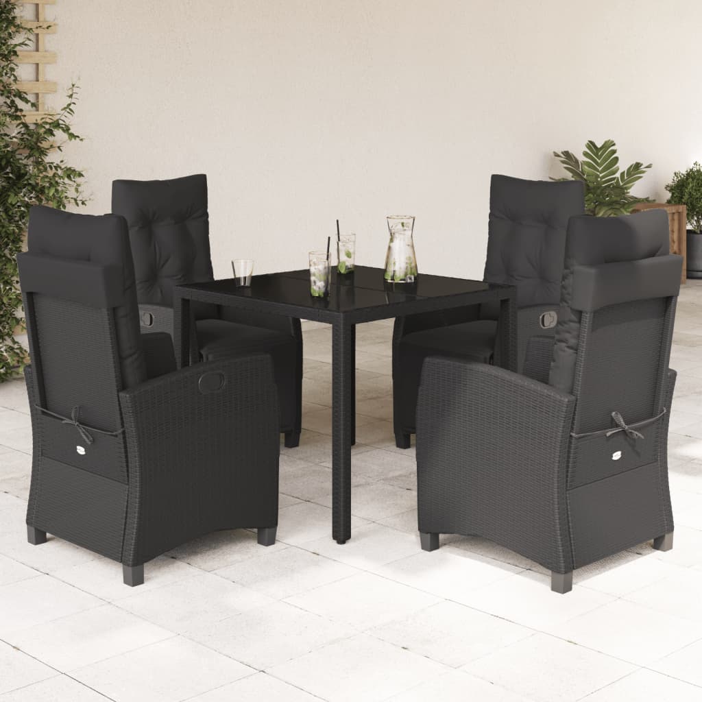 7Dílný Zahradní Jídelní Set S Poduškami Šedý Polyratan