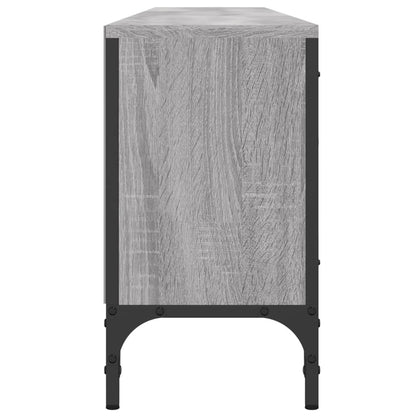 Tv Skříňka Se Zásuvkou Šedá Sonoma 200X25X44Cm Kompozitní Dřevo