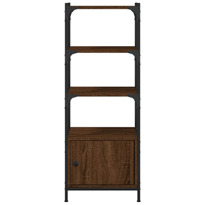 Knihovna Se 3 Policemi 41 X 30 X 109,5 Cm Kompozit