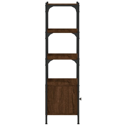 Knihovna Se 3 Policemi 41 X 30 X 109,5 Cm Kompozit