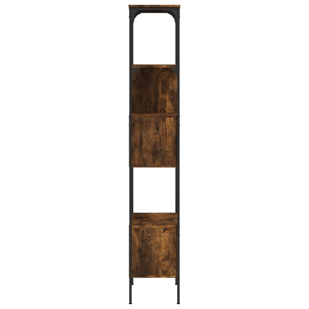 Knihovna S 5 Policemi 76 X 33 X 188,5 Cm Kompozit