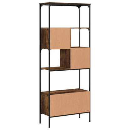 Knihovna S 5 Policemi 76 X 33 X 188,5 Cm Kompozit
