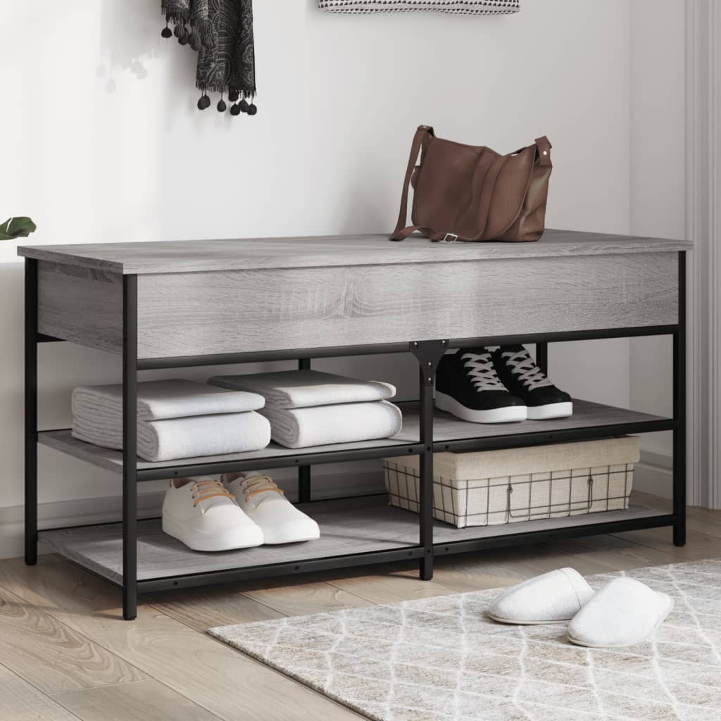Lavice S Botníkem 70X42,5X50 Cm Kompozitní Dřevo