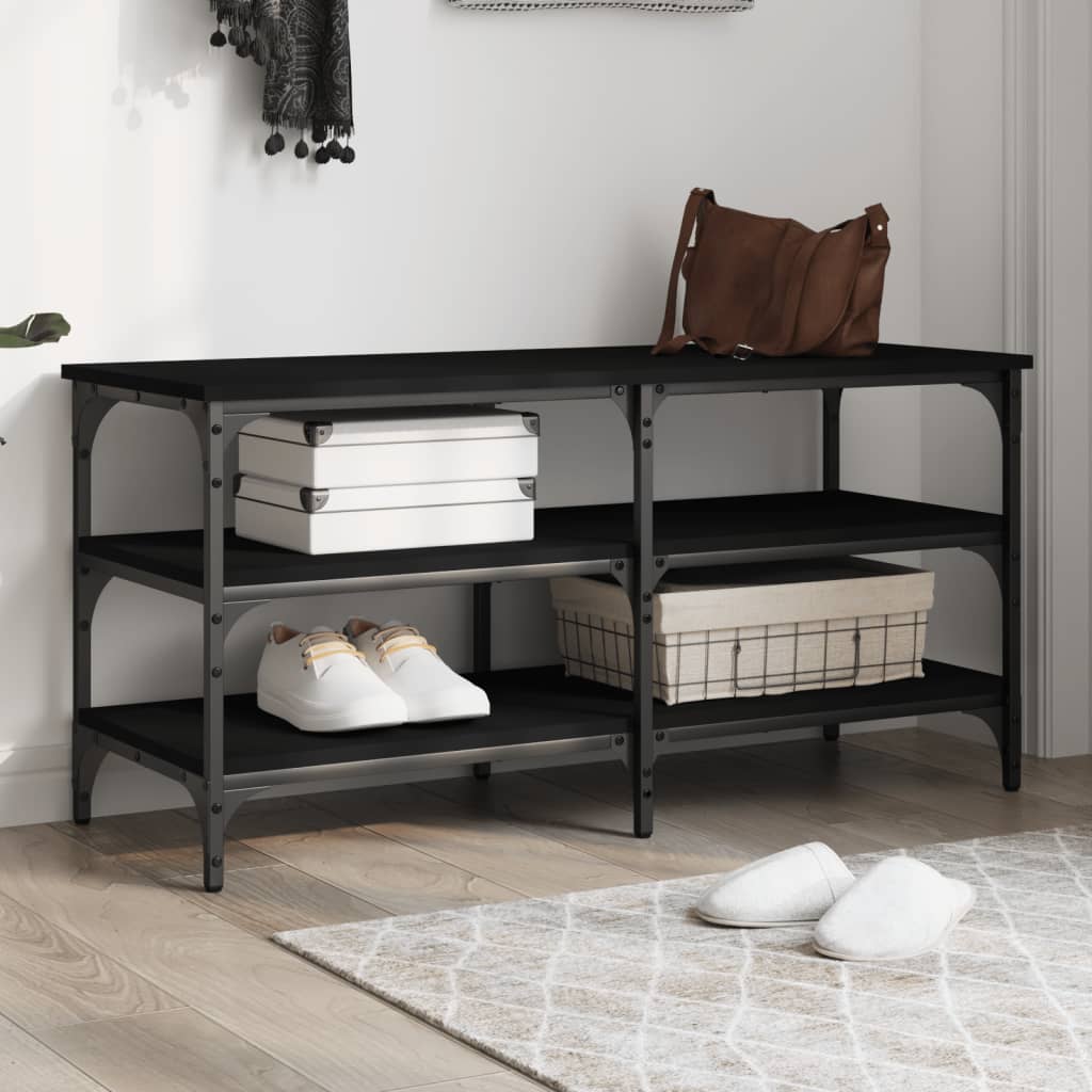 Lavice S Botníkem 70 X 38,5 X 49 Cm Kompozitní Dřevo