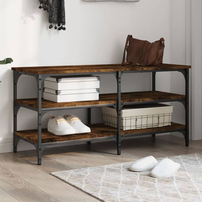 Lavice S Botníkem 70 X 38,5 X 49 Cm Kompozitní Dřevo