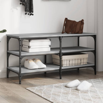 Lavice S Botníkem 70 X 38,5 X 49 Cm Kompozitní Dřevo