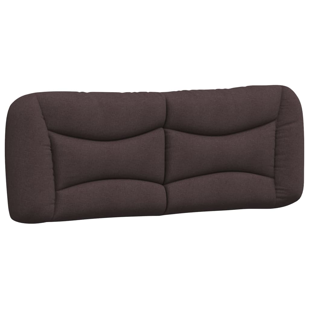 Rám Postele Bez Matrace Hvar Tmavě Hnědý 140 X 190 Cm Textil