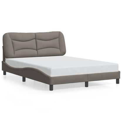 Rám Postele Bez Matrace Hvar Taupe 140 X 200 Cm Textil