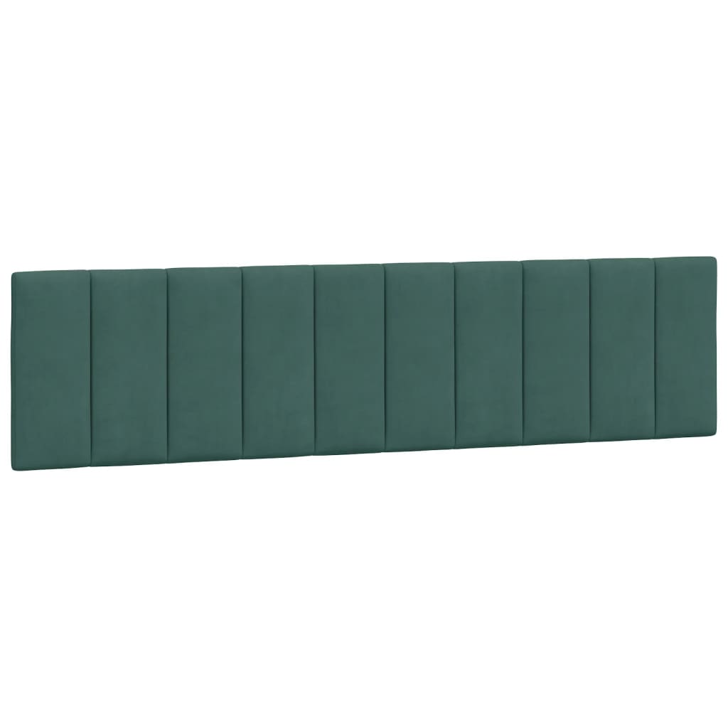 Rám Postele Bez Matrace Hanko Tmavě Zelená 200 X 200 Cm Samet