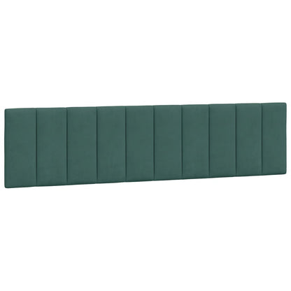 Rám Postele Bez Matrace Hanko Tmavě Zelená 200 X 200 Cm Samet