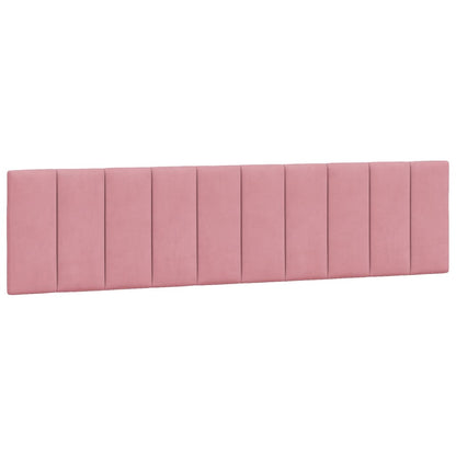 Rám Postele Bez Matrace Hanko Růžový 200X200 Cm Samet