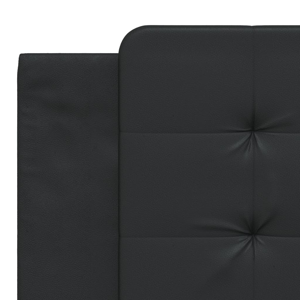Rám Postele Bez Matrace Zadar Černý 180X200 Cm Umělá Kůže