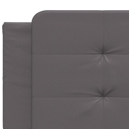 Rám Postele Bez Matrace Zadar Šedý 200X200 Cm Umělá Kůže