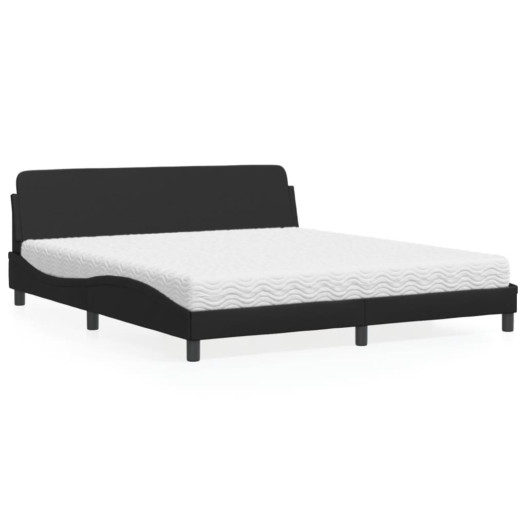 Postel S Matrací Umělá Kůže