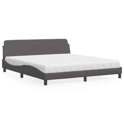 Postel S Matrací Umělá Kůže