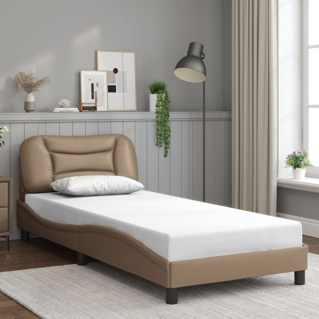 Rám Postele S Led Bez Matrace Hvar Cappuccino 80 X 200 Cm