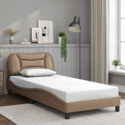 Rám Postele S Led Bez Matrace Hvar Cappuccino 90 X 190 Cm