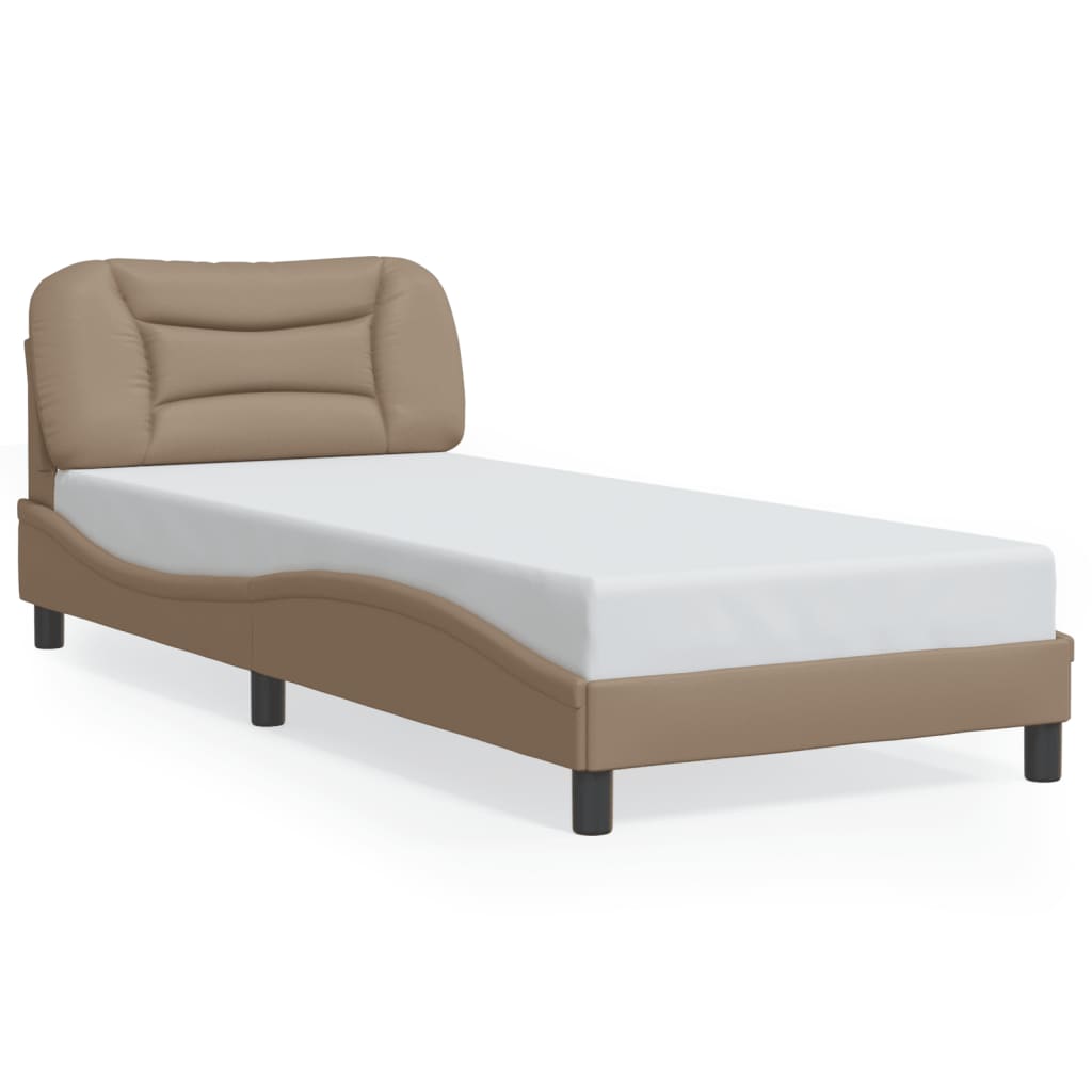 Rám Postele S Led Bez Matrace Hvar Cappuccino 90 X 190 Cm