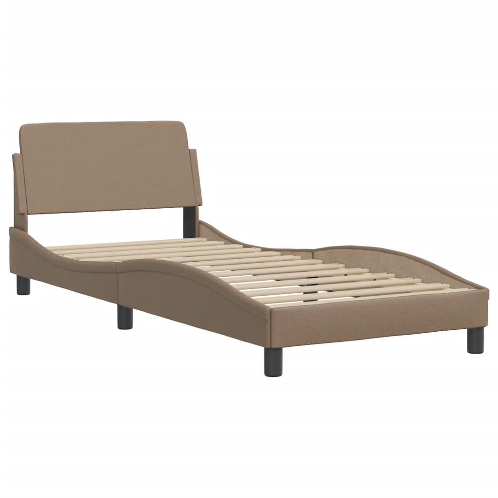 Rám Postele S Led Bez Matrace Hvar Cappuccino 90 X 200 Cm