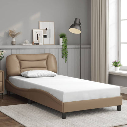 Rám Postele S Led Bez Matrace Hvar Cappuccino 100 X 200 Cm