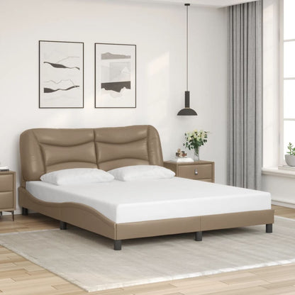 Rám Postele S Led Bez Matrace Hvar Cappuccino 160 X 200 Cm