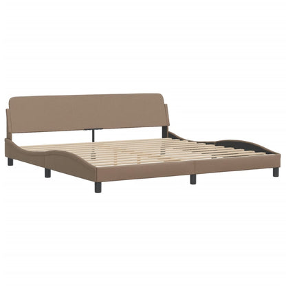 Rám Postele Viana S Led Bez Matrace Cappuccino 200 X 200 Cm