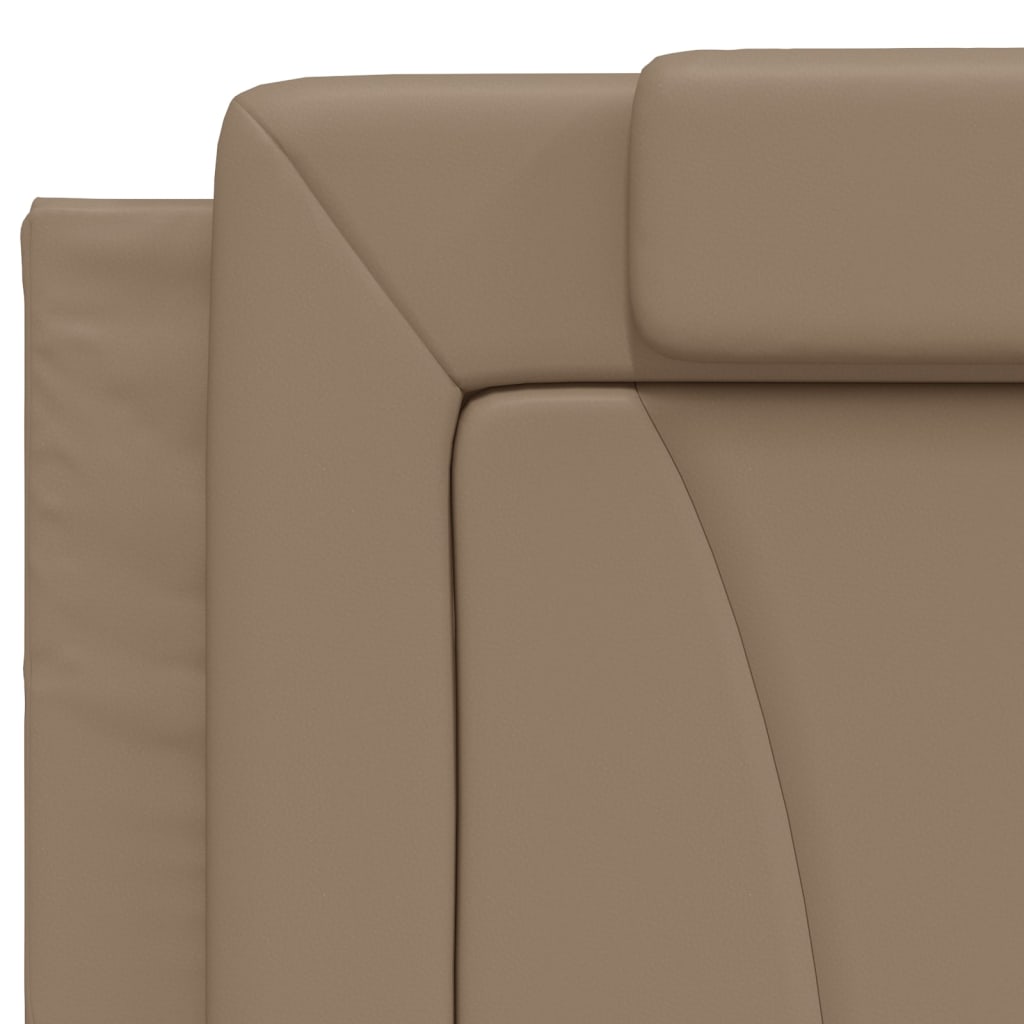 Rám Postele Viana S Led Bez Matrace Cappuccino 200 X 200 Cm