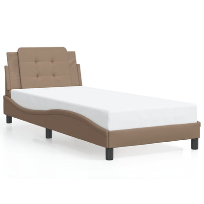 Rám Postele S Led Bez Matrace Zadar Cappuccino 90 X 190 Cm