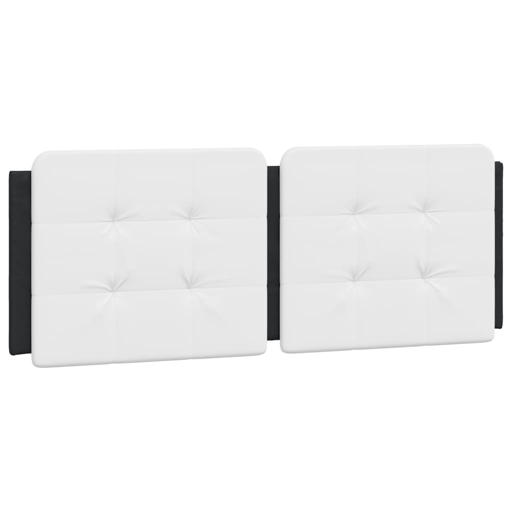 Rám Postele S Led Bez Matrace Zadar Černý A Bílý 140X190 Cm