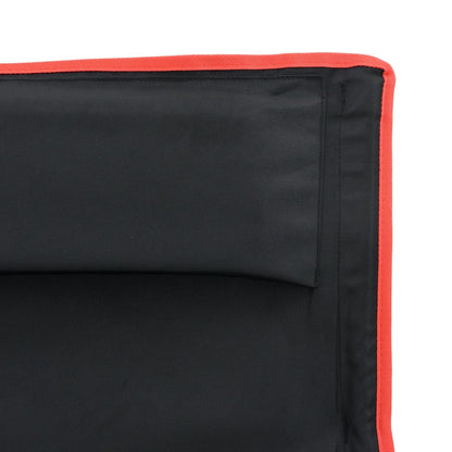 Skládací Kempingové Židle 2 Ks Černé Oxfordská Látka A Hliník