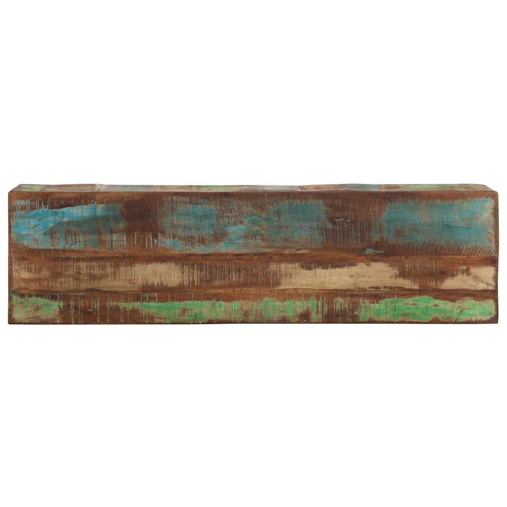 Konzolový Stolek 110X30X75Cm Masivní Recyklované Dřevo A Železo