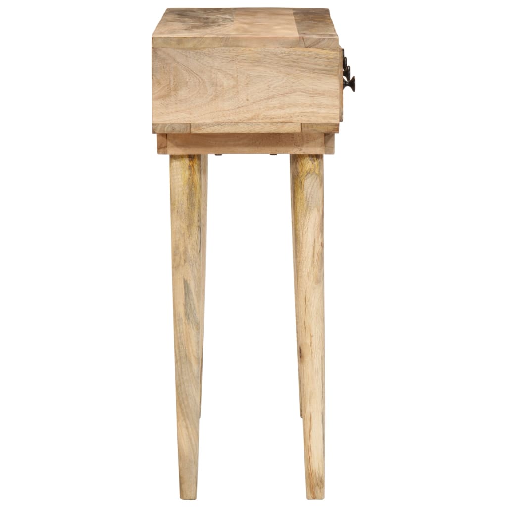 Konzolový Stolek 110 X 30 X Masivní Mangovníkové Dřevo