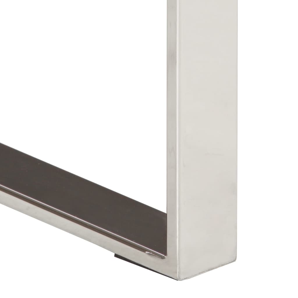 Konzolový Stolek S Živou Hranou 105X33X76 Cm Masivní Mangovník