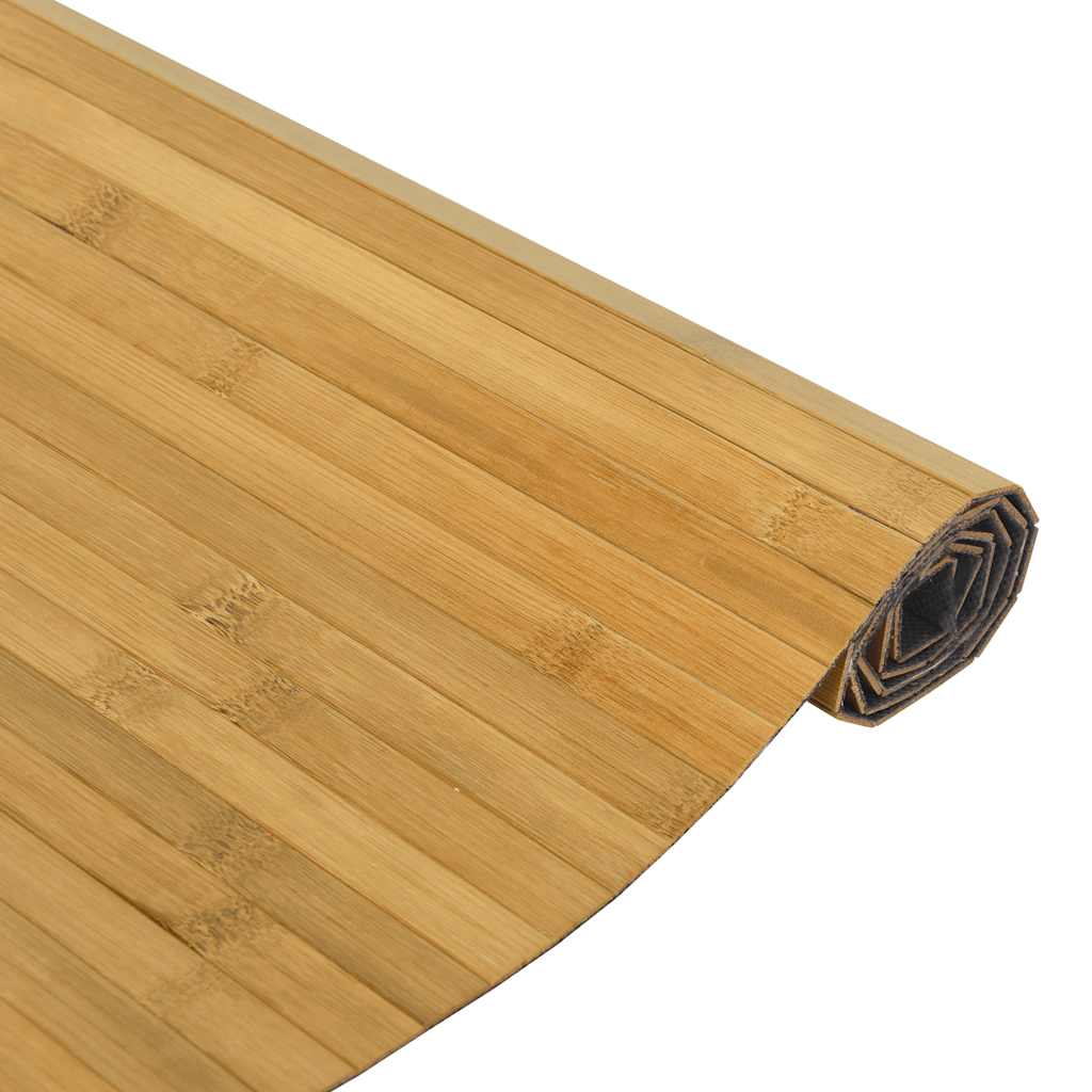 Koberec Obdélníkový Bambus Přírodní