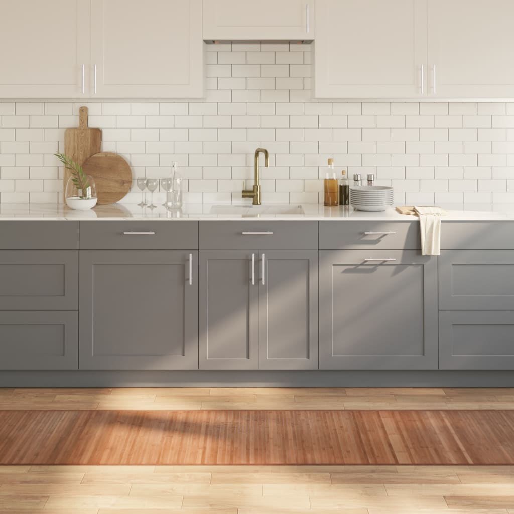 Koberec Obdélníkový Světle Přírodní Bambus