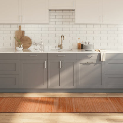 Koberec Obdélníkový Světle Přírodní Bambus