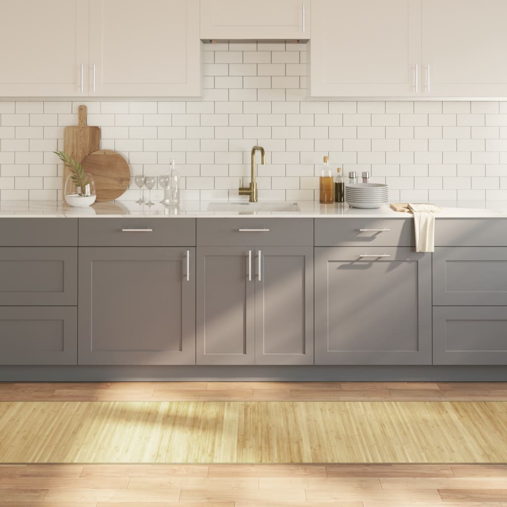 Koberec Obdélníkový Světle Přírodní Bambus