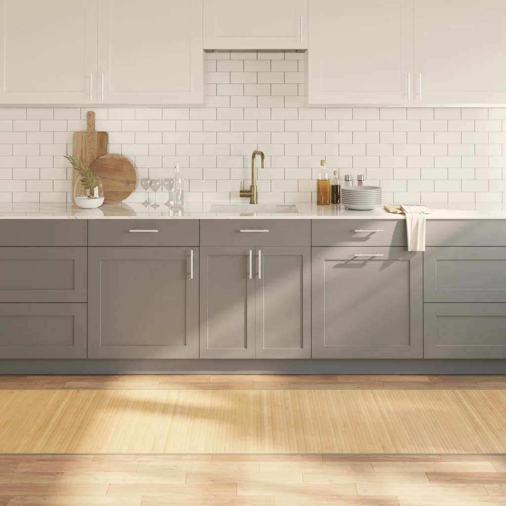 Koberec Obdélníkový Světle Přírodní Bambus