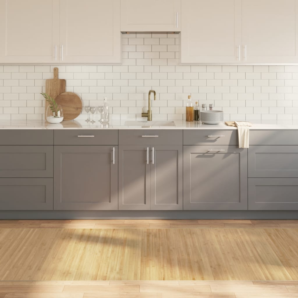 Koberec Obdélníkový Světle Přírodní Bambus