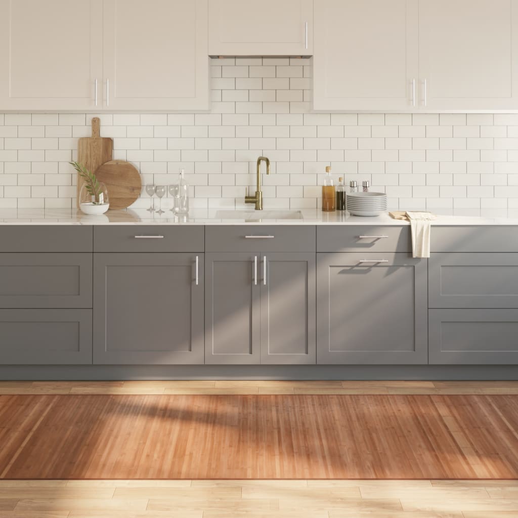 Koberec Obdélníkový Světle Přírodní Bambus