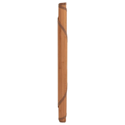 Koberec Kulatý Hnědý Bambus