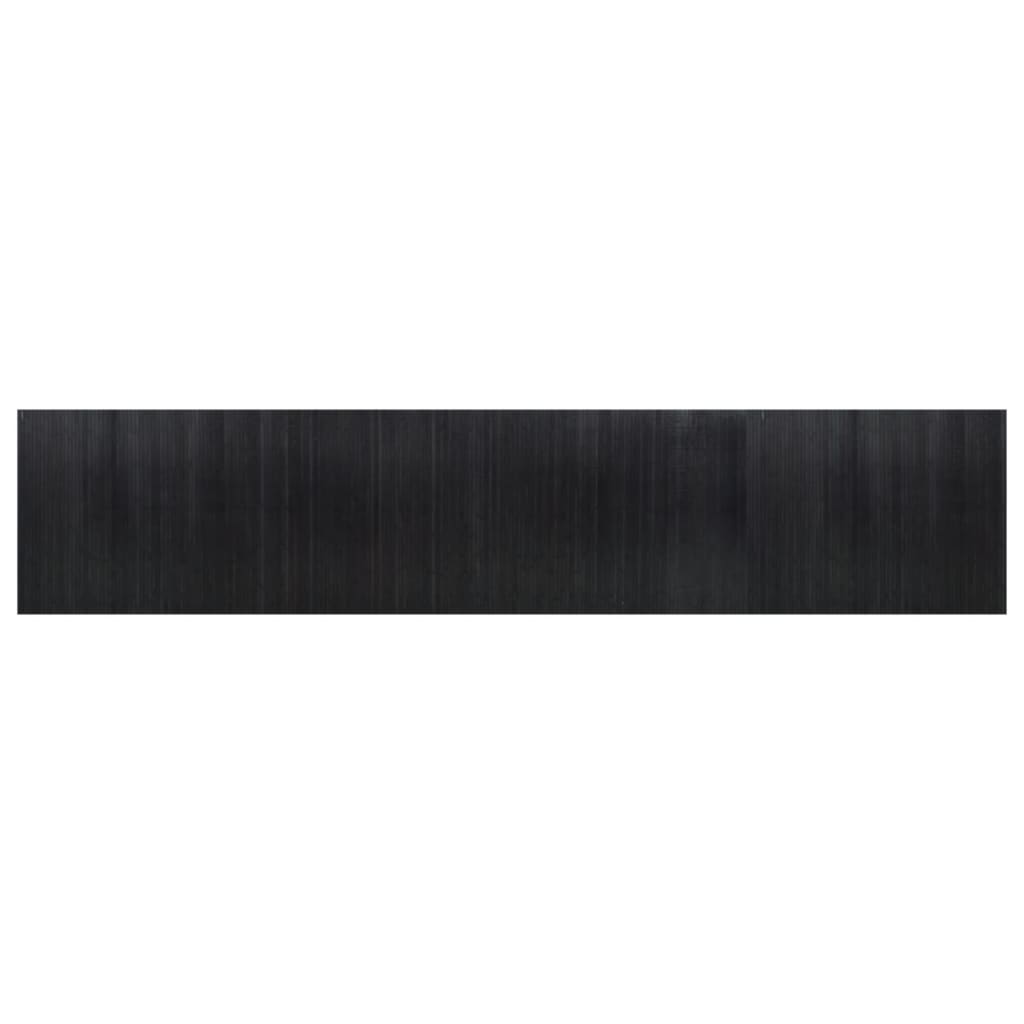 Paraván černý 165 x 800 cm bambus