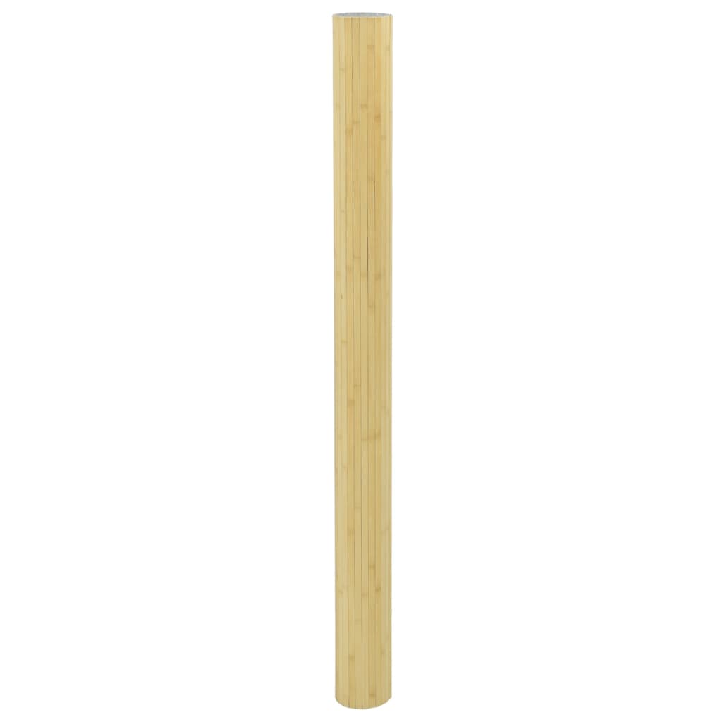 Paraván Světle Přírodní Šířka 800 Cm Výška 165 Cm Bambus