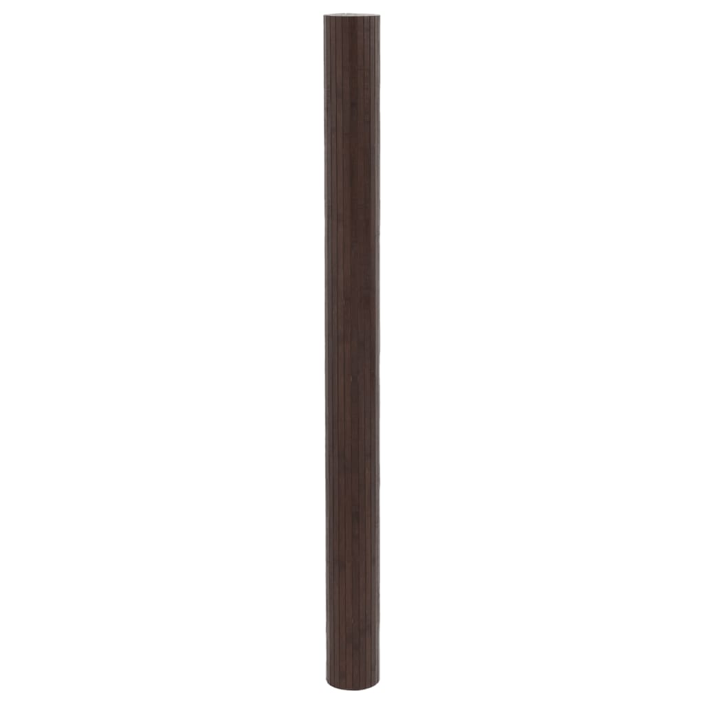 Paraván Tmavě Hnědý Šířka 800 Cm Výška 165 Cm Bambus