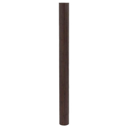 Paraván Tmavě Hnědý Šířka 800 Cm Výška 165 Cm Bambus