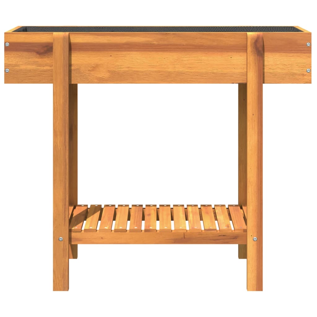 Zahradní Vyvýšený Záhon 90 X 30 X 75 Cm Masivní Akáciové Dřevo