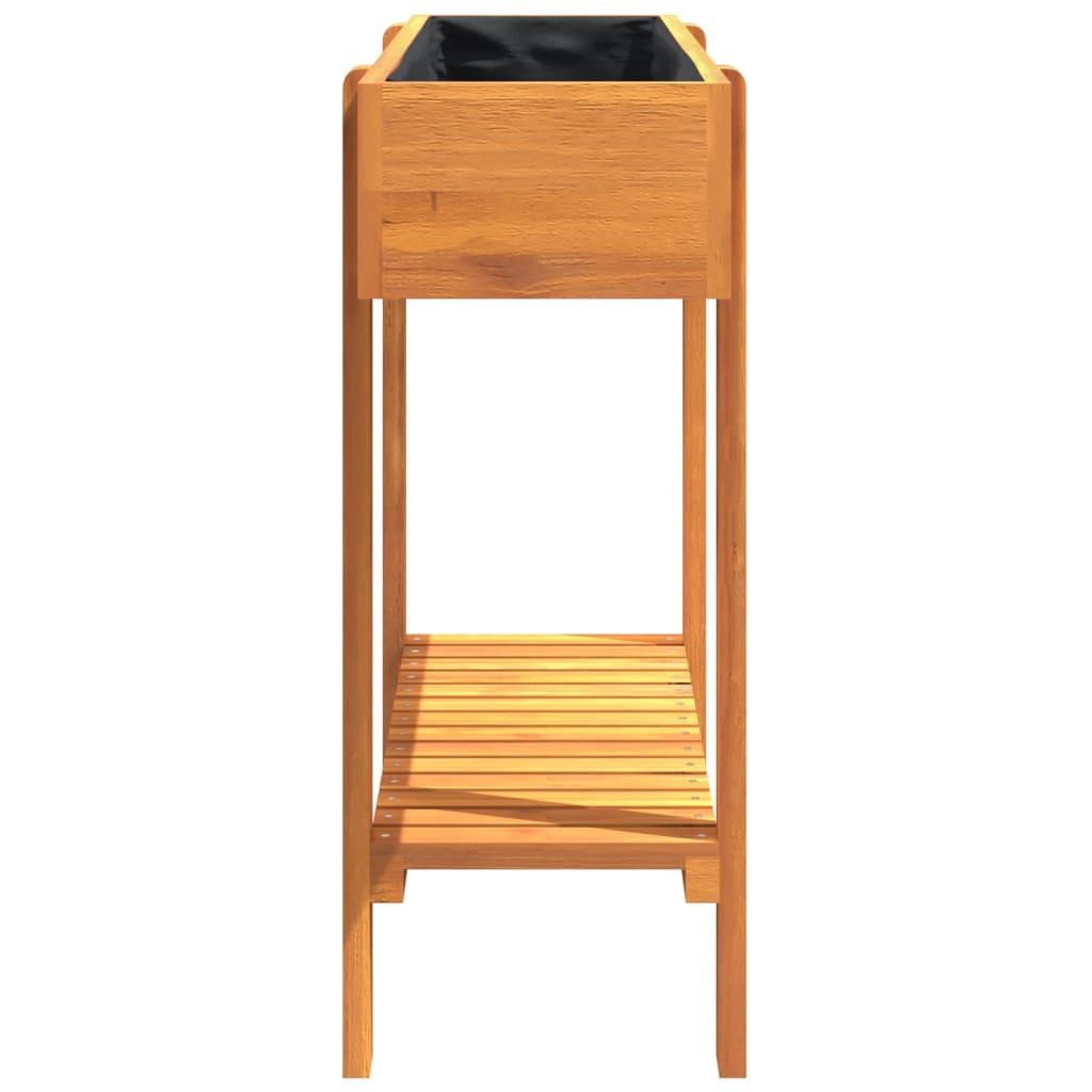 Zahradní Vyvýšený Záhon 90 X 30 X 75 Cm Masivní Akáciové Dřevo