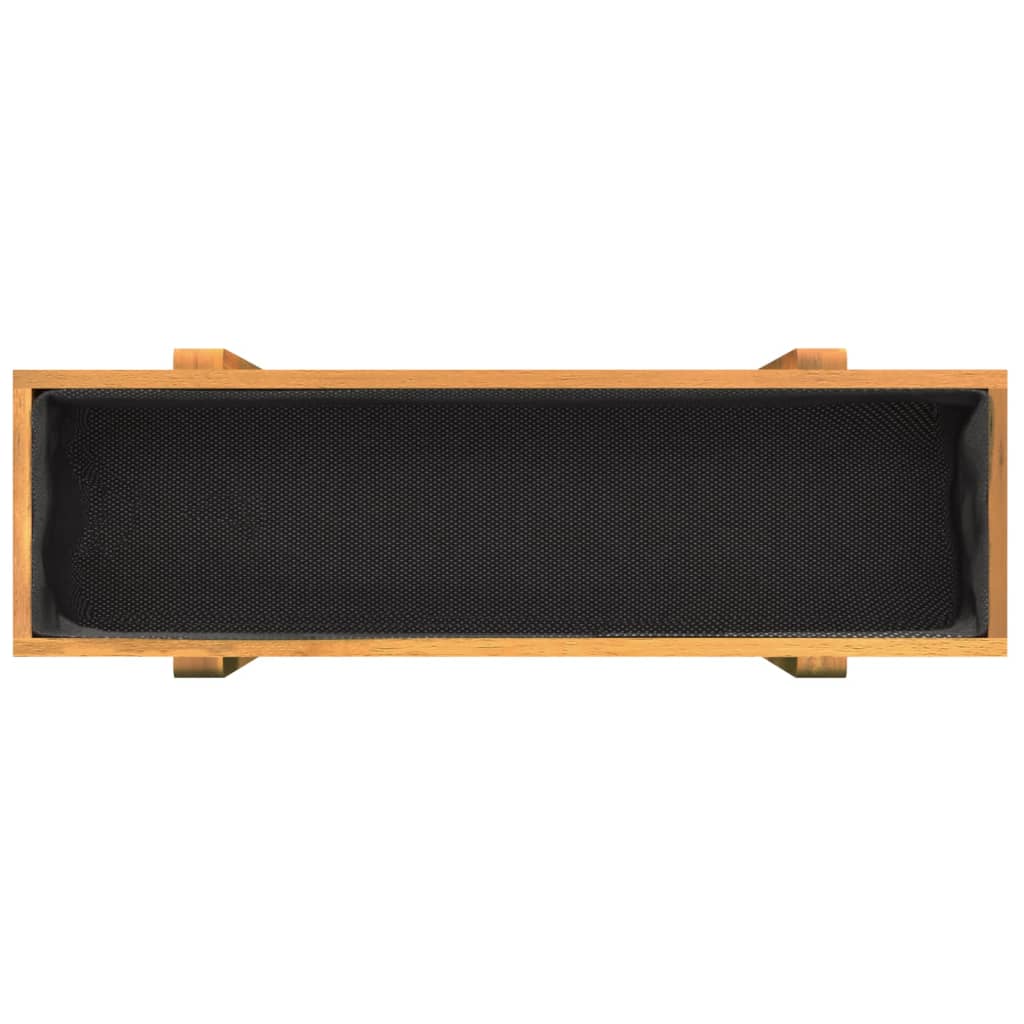 Zahradní Vyvýšený Záhon 90 X 30 X 75 Cm Masivní Akáciové Dřevo