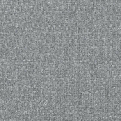 Polohovací Křeslo Světle Šedé Textil Světle Šedá